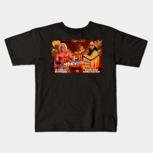 Warrior v Macho Kids T-Shirt